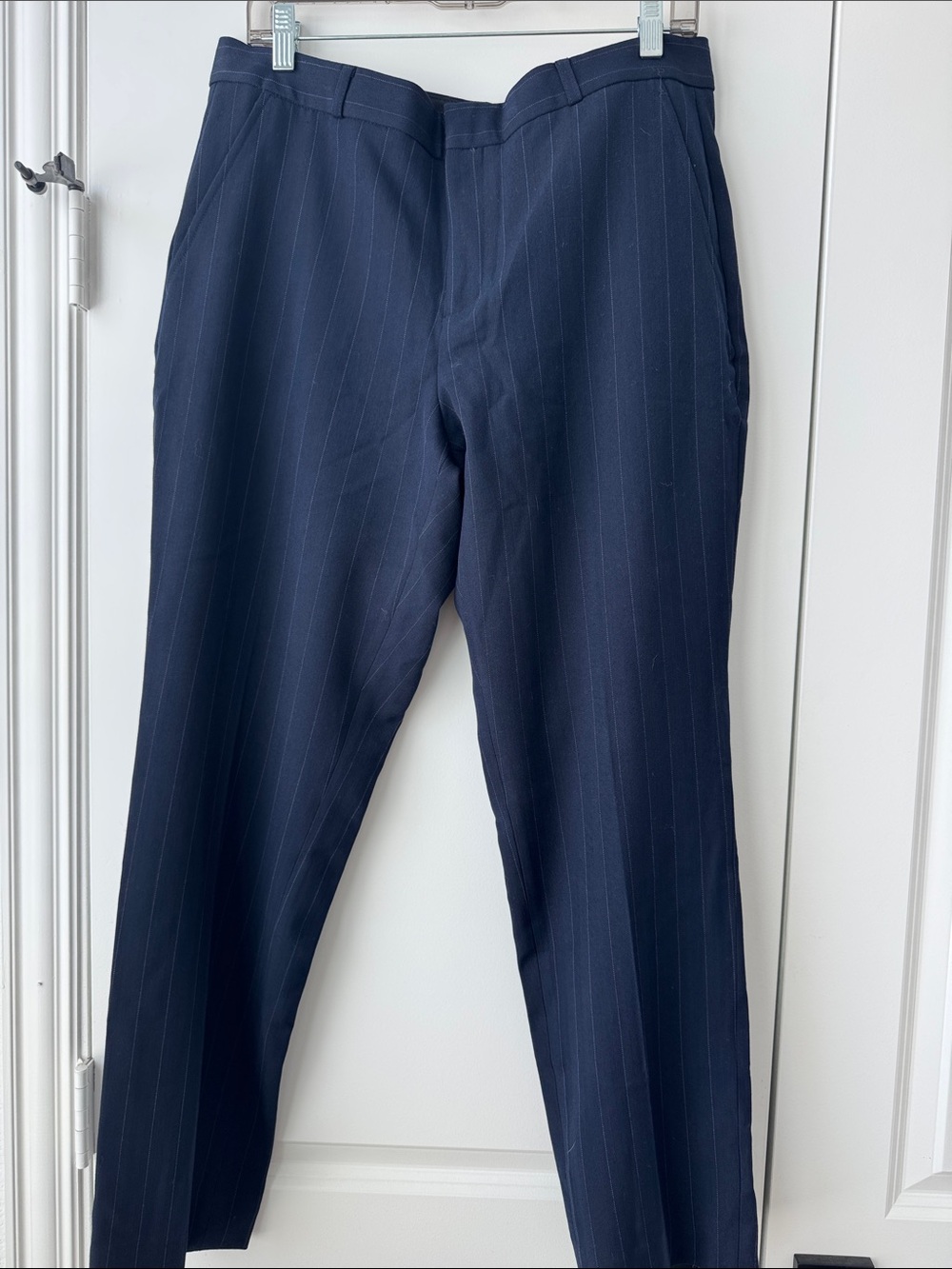 NWT- Women’s Navy Pinstripe Dress Pants